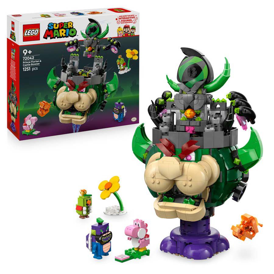 LEGO® Super Mario Príncipe Florian y Bowser Castillo 72042