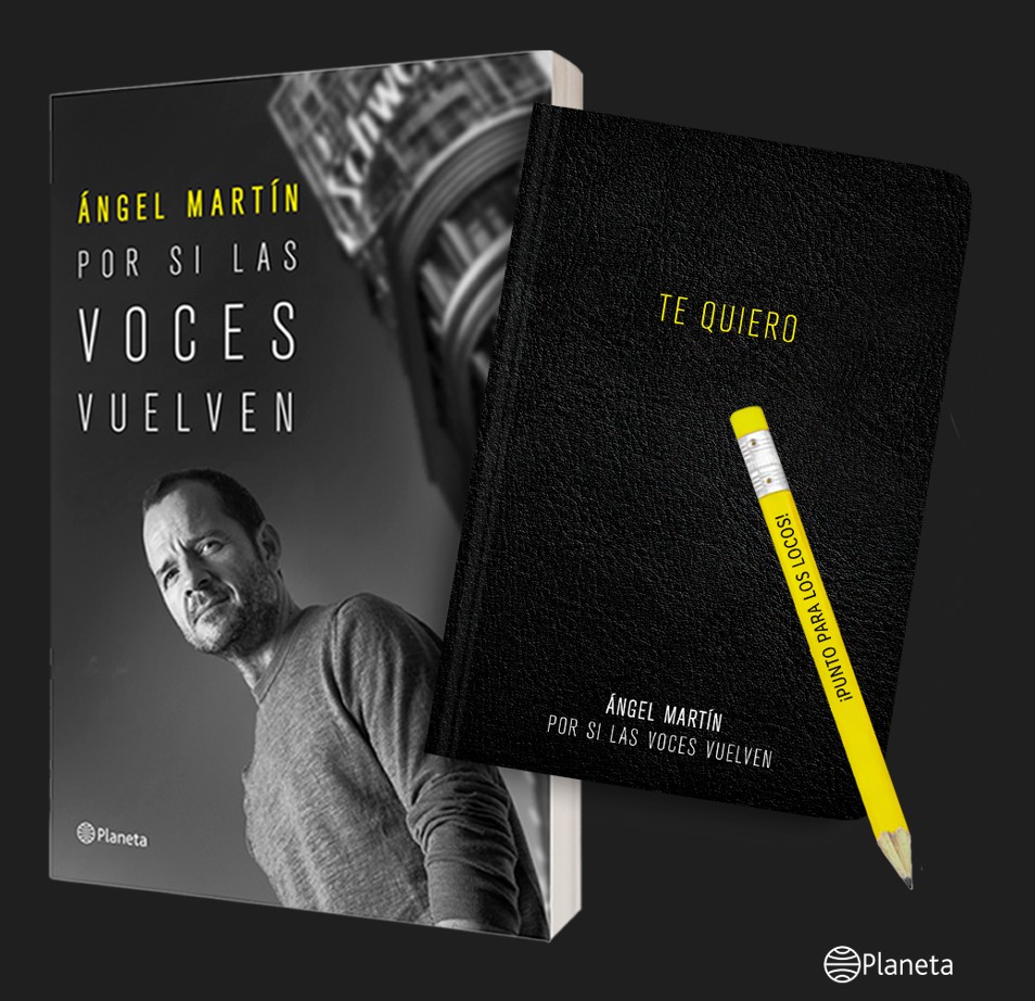 Tras el éxito de Por si las voces vuelven, Ángel Martín presenta Detrás del  ruido, su nuevo libro