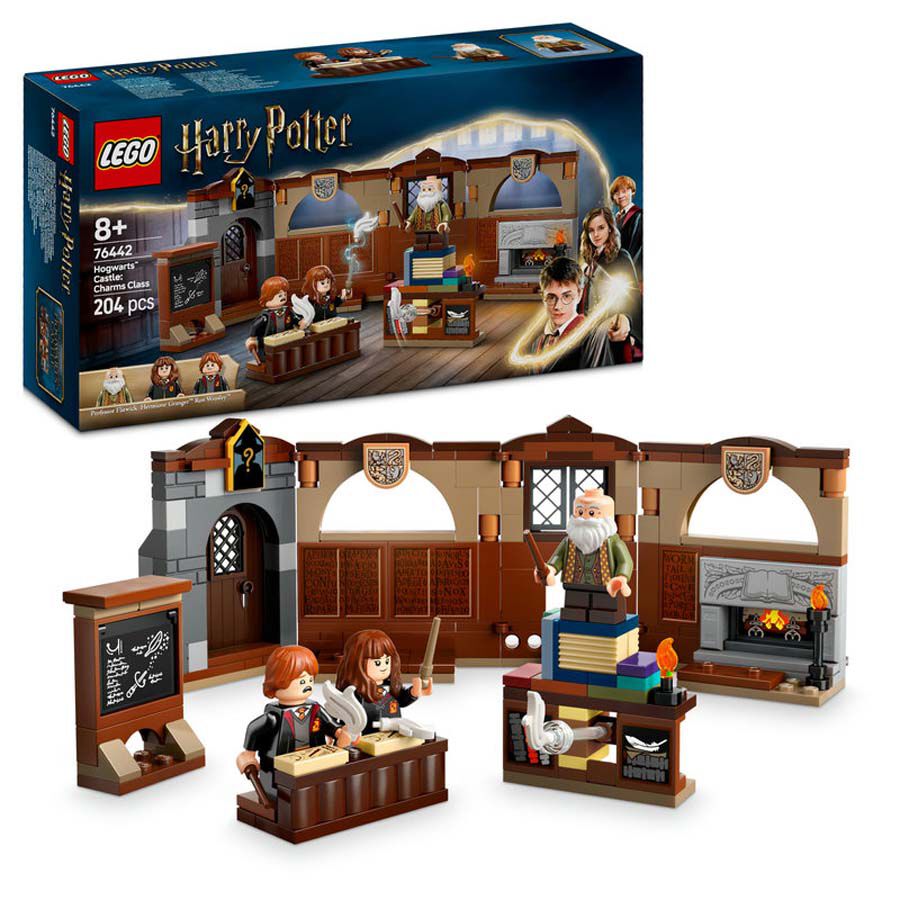 lego harry potter tm castillo de hogwartsr clase de encantamientos 76442