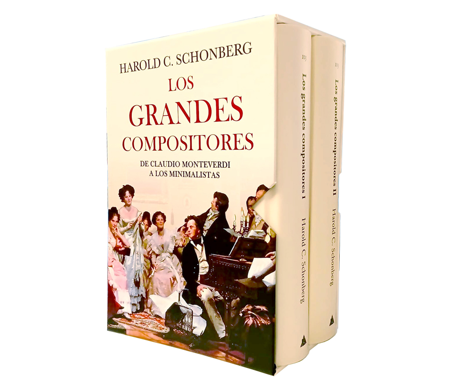 Los grandes compositores Estuche con dos volúmenes