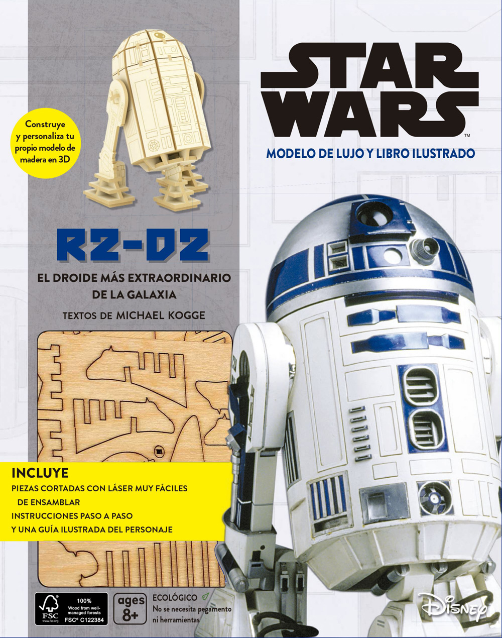 kit r2-d2 el droide mas extraordinario de la galaxia