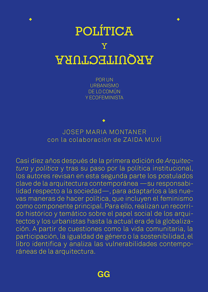 politica y arquitectura