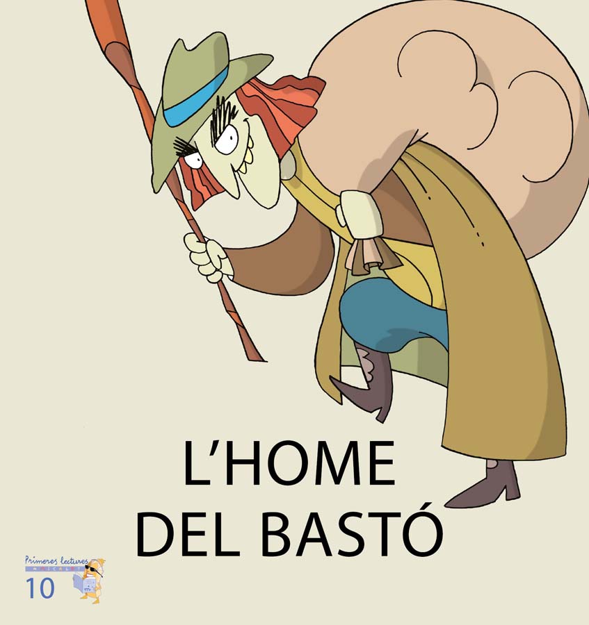 home del basto majuscula infantil primeres lectures de micalet