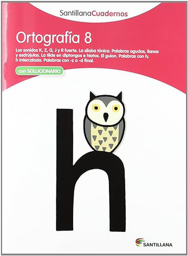ortografia castellana 08 primaria santillana