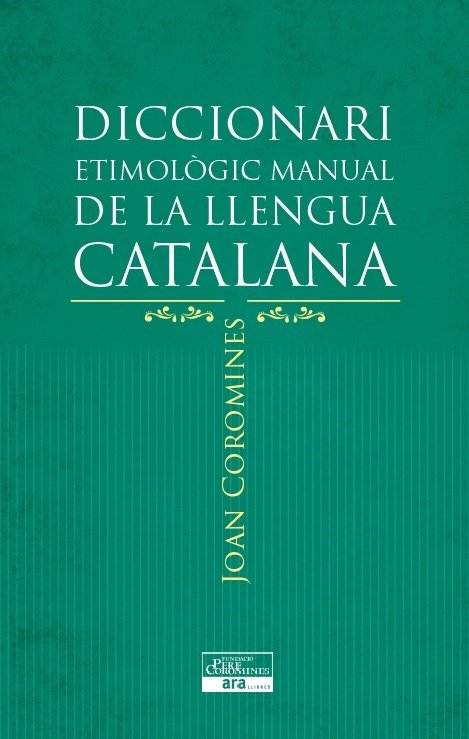 diccionari etimologic manual de la llengua catalana