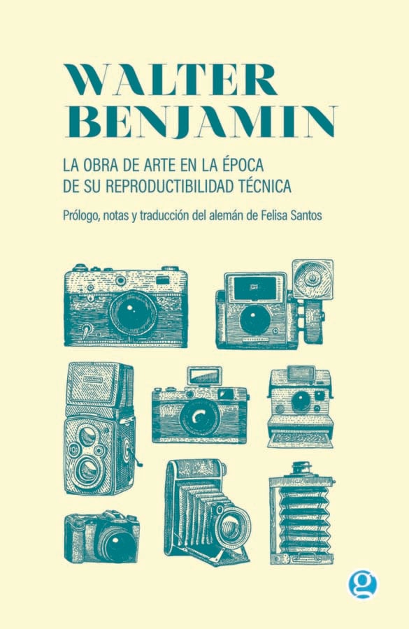 la obra de arte en la epoca de su reproductibilidad tecnica