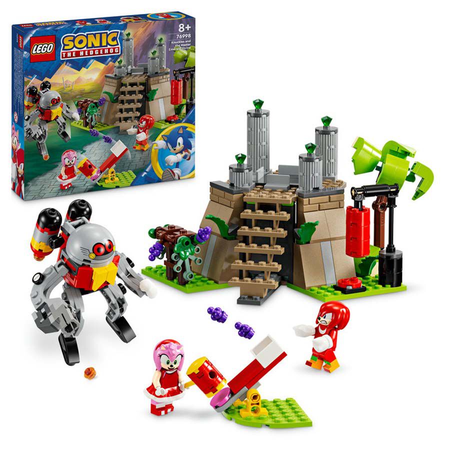 lego sonic knuckles y el santuario de la master emerald 76998