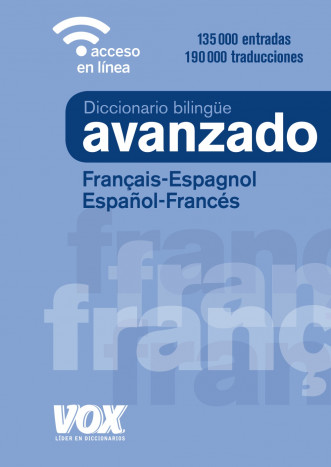 diccionario avanzado francais-espagnol  espanol-frances