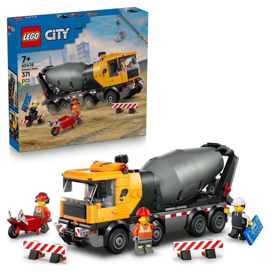 lego  city hormigonera 60478
