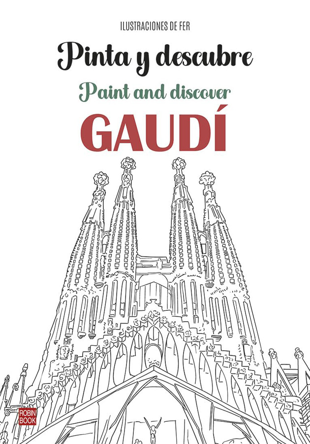 pinta y descubre gaudi