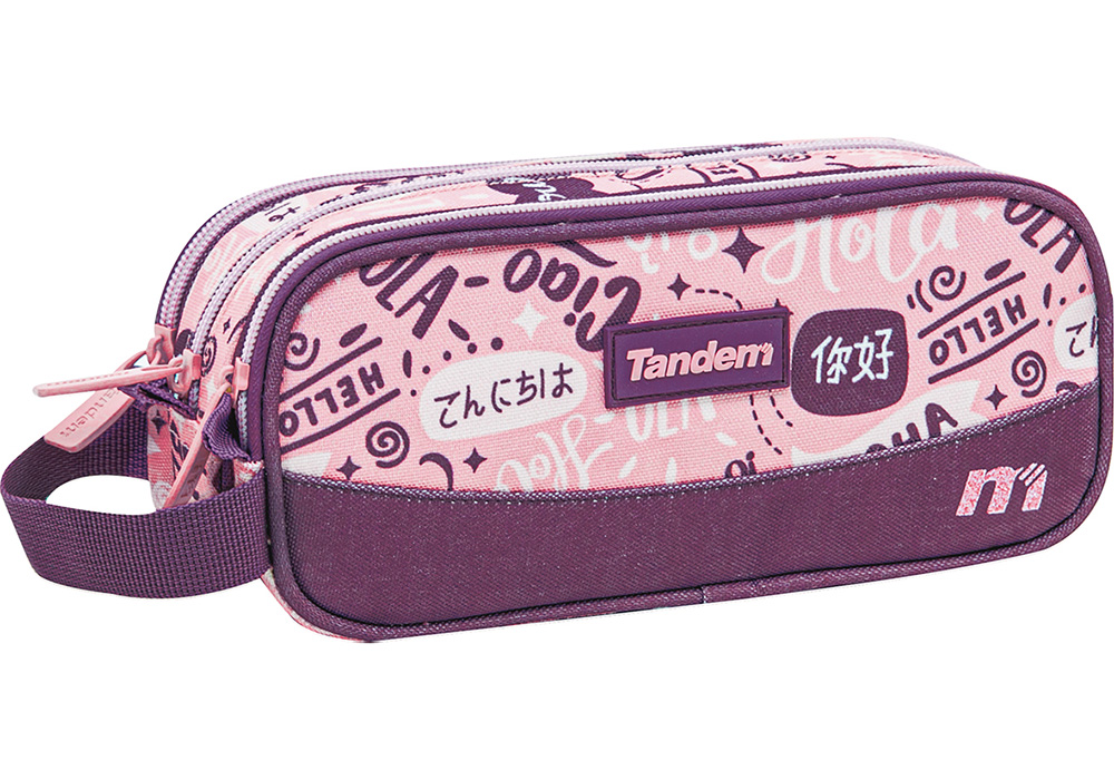 Estuche triple Tandem Chocolate Abacus Online