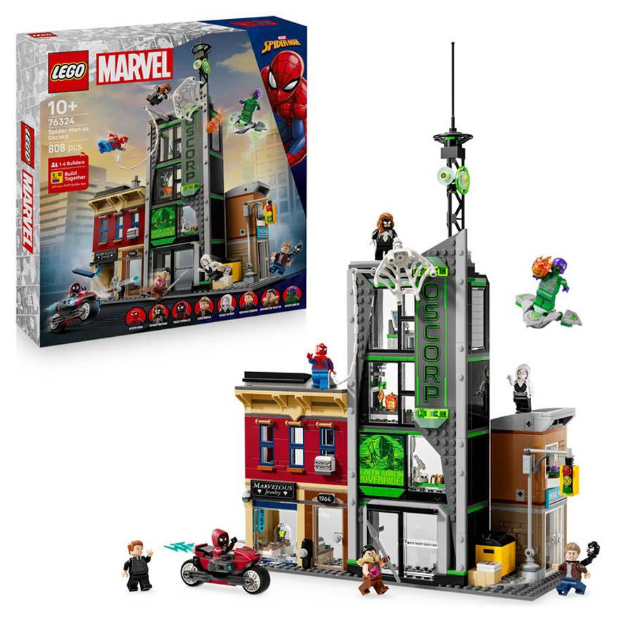 LEGO® Super Heroes Spider-Man vs. Oscorp 76324