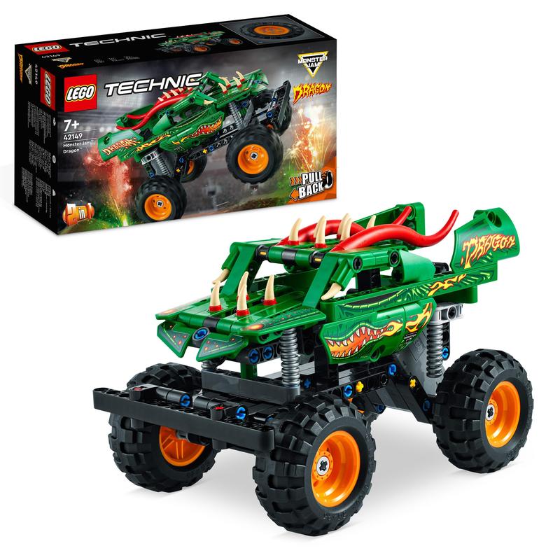 LEGO® Technic Monster Jam Drac 2en1 42149 - Abacus Online