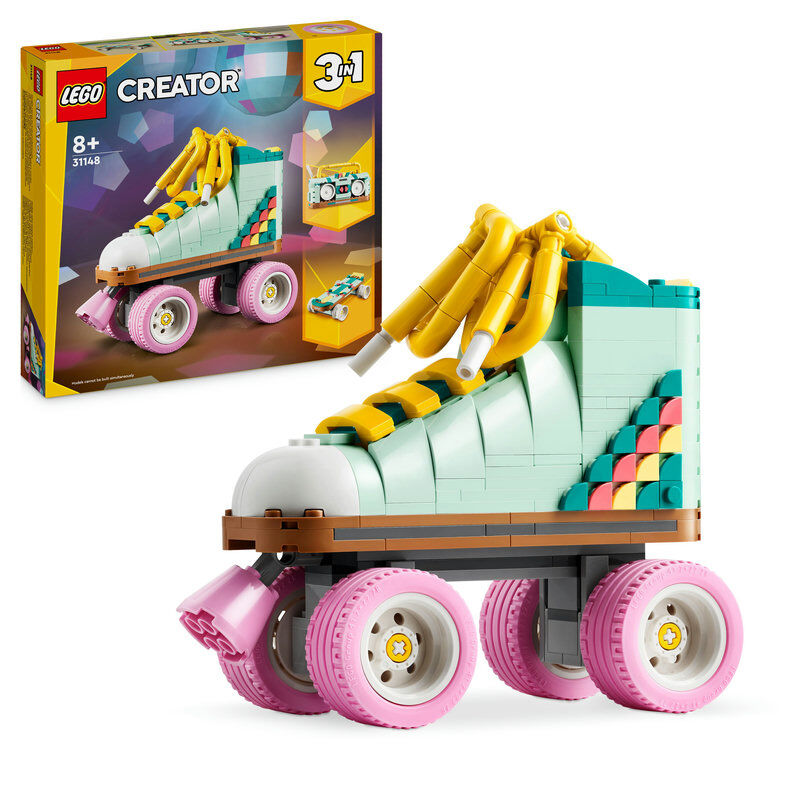 lego creator patin retro convertible en mini monopatin 31148
