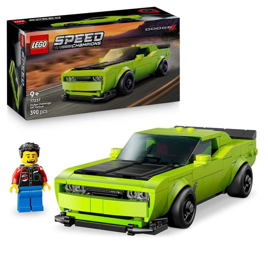 lego speed champions deportivo dodge challenger srt hellcat 77237