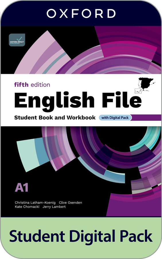 English File A1. Student's Book and Workbook + Digital (Without Key Pack)