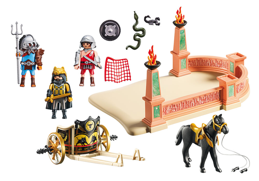 playmobil arena de gladiadores