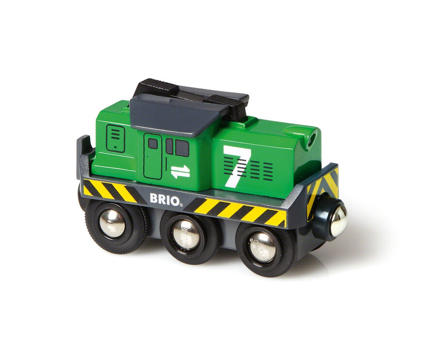 Locomotora Mercancias con Luz Brio