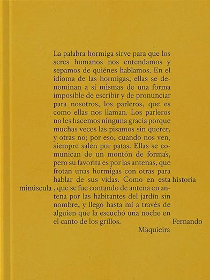 una historia minuscula