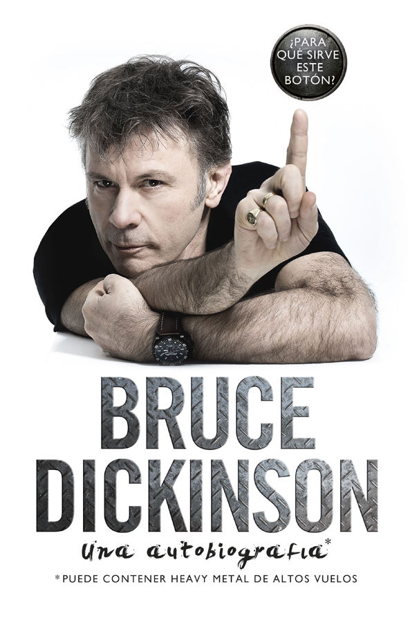 bruce dickinson edicion tapa blanda