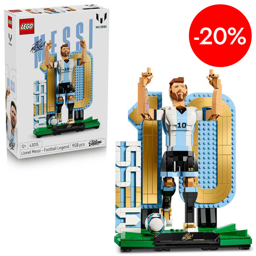 lego editions lionel messi leyenda del futbol 43015