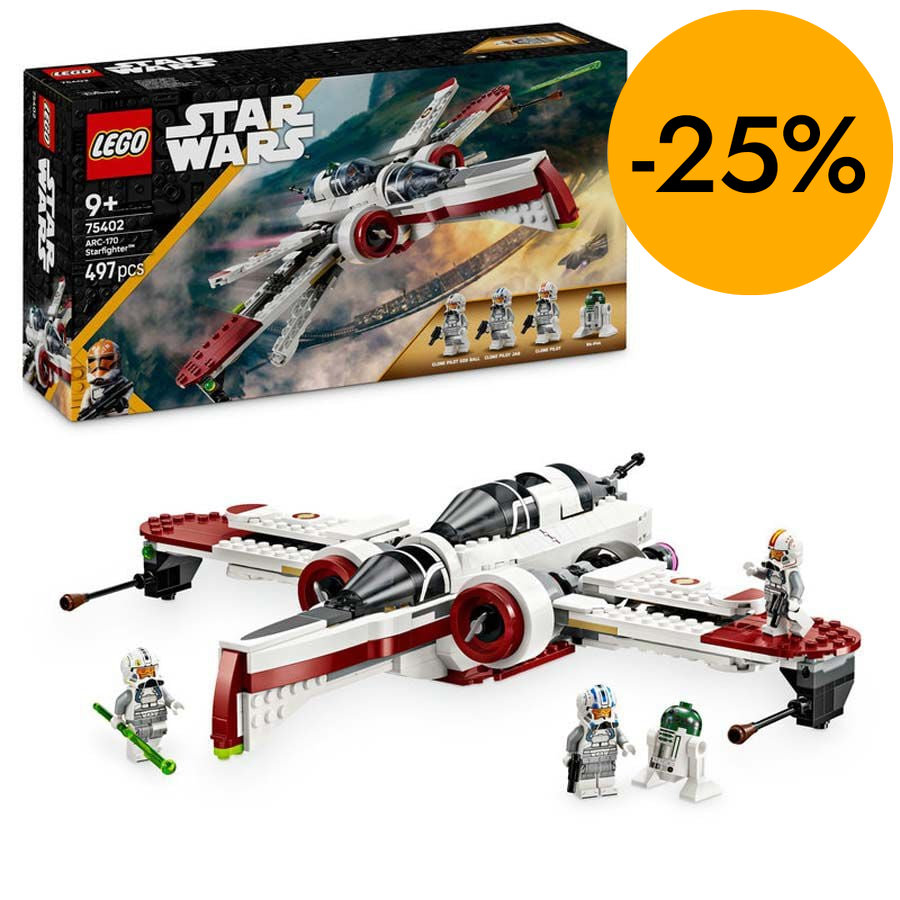 Lego Caza Estelar Arc-170 75402