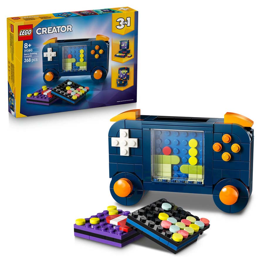 lego lego creator consola de videojuegos retro 31380