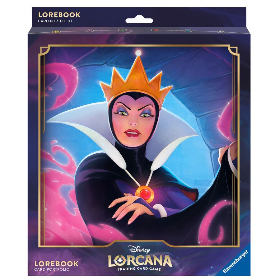 disney lorcana portfolio a - evil queen