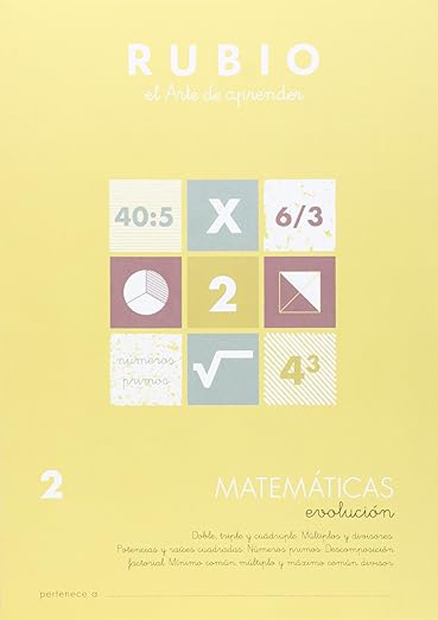 matematicas evolucion rubio 2