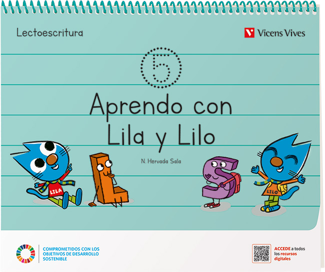 aprendo con lilo y lila cuaderno 5