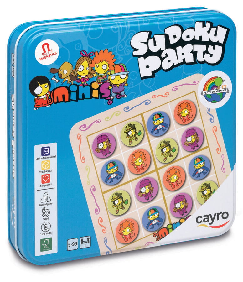 Minis lata Sudoku Party