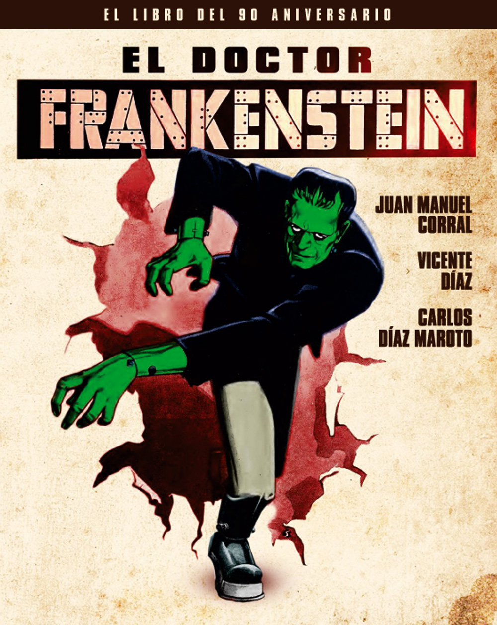 el doctor frankenstein el libro del 90