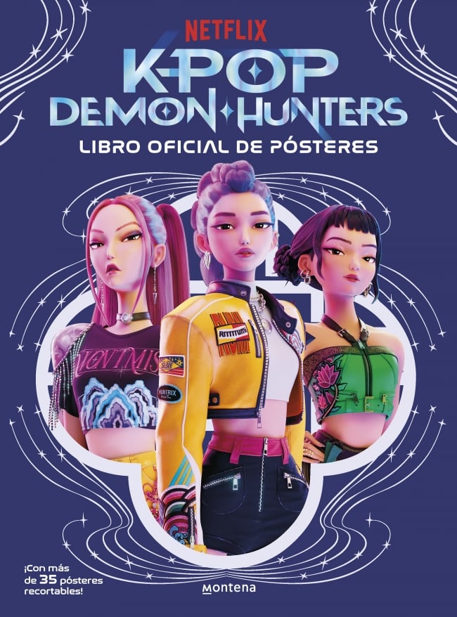 KPop Demon Hunters: Libro oficial de p&oacute;steres (K-Pop Demon Hunters 1)