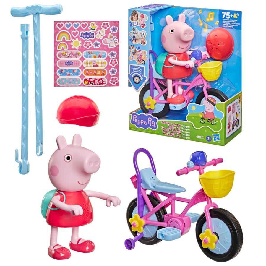 Peppa Pig con Bicicleta