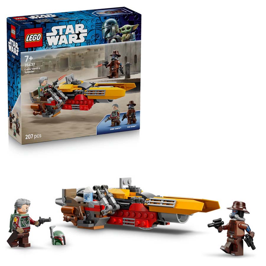lego star wars tm speeder de cobb vanth 75437