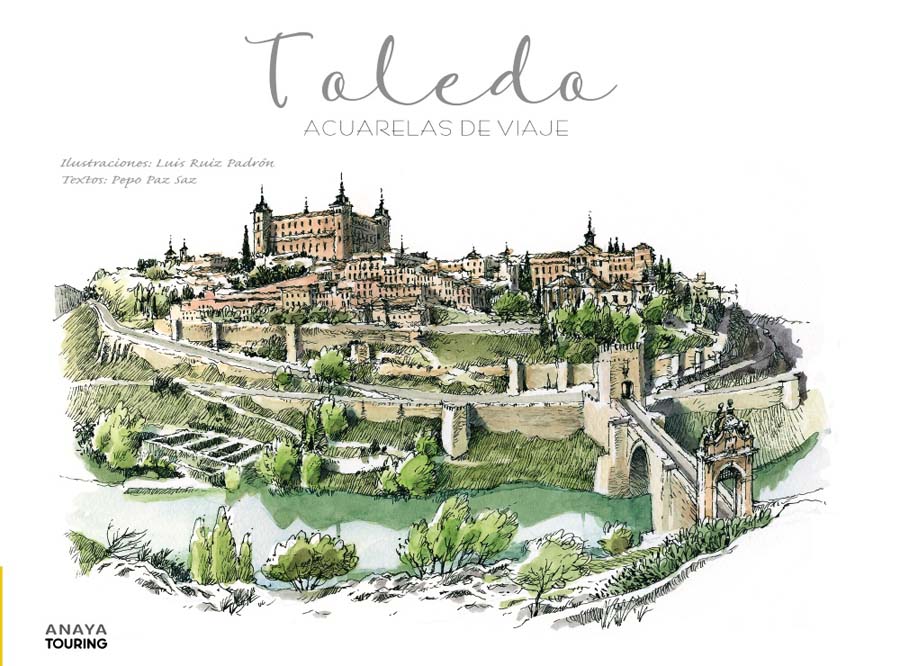 toledo acuarelas de viaje