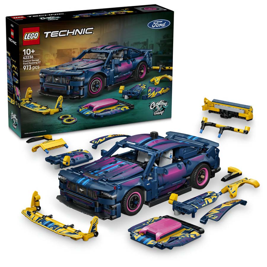 LEGO® Technic Taller de Tuning: Coche Ford Mustang GT 42236
