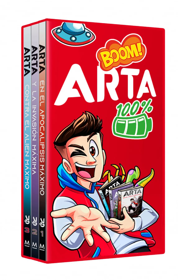 Arta Game - Edición especial estuche con: ARTA en el apocalipsis máximo | ARTA y la invasión máxima | ARTA contra el alien máximo