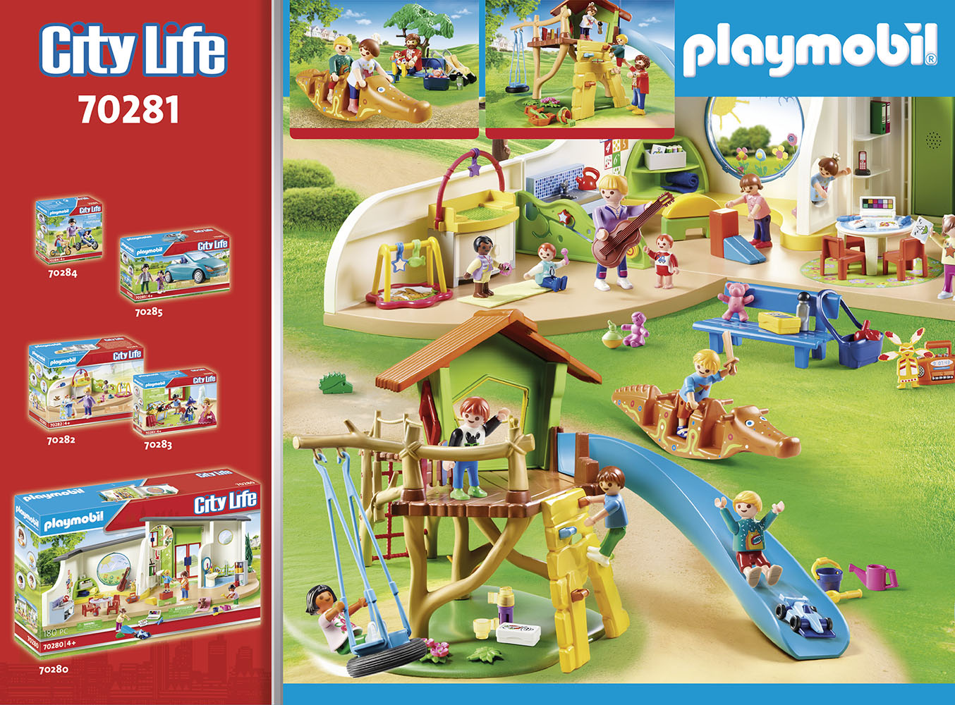 Playmobil City Life Parque Infantil Aventura 70281 Abacus Online