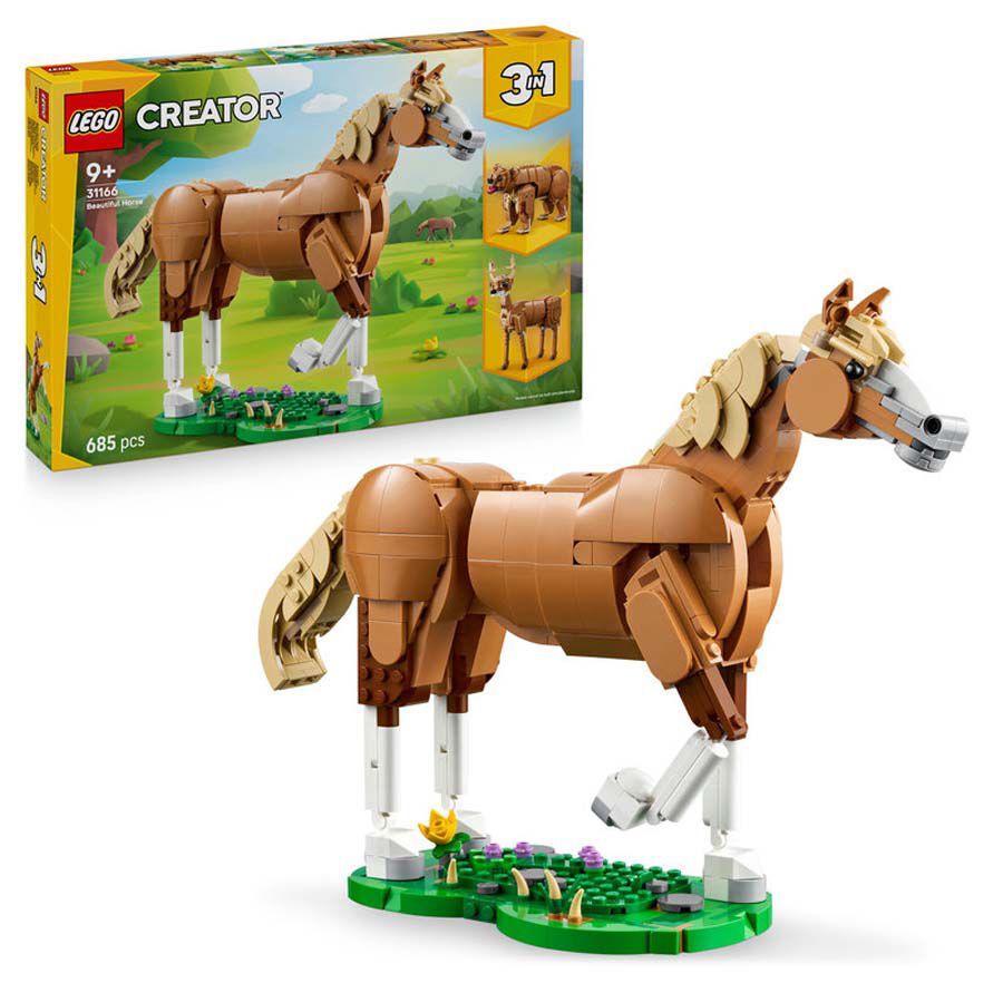 lego creator caballo noble 31166
