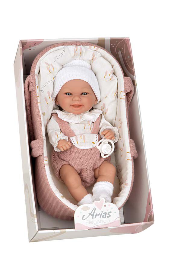 Muñeca con Capazo - 33 cm