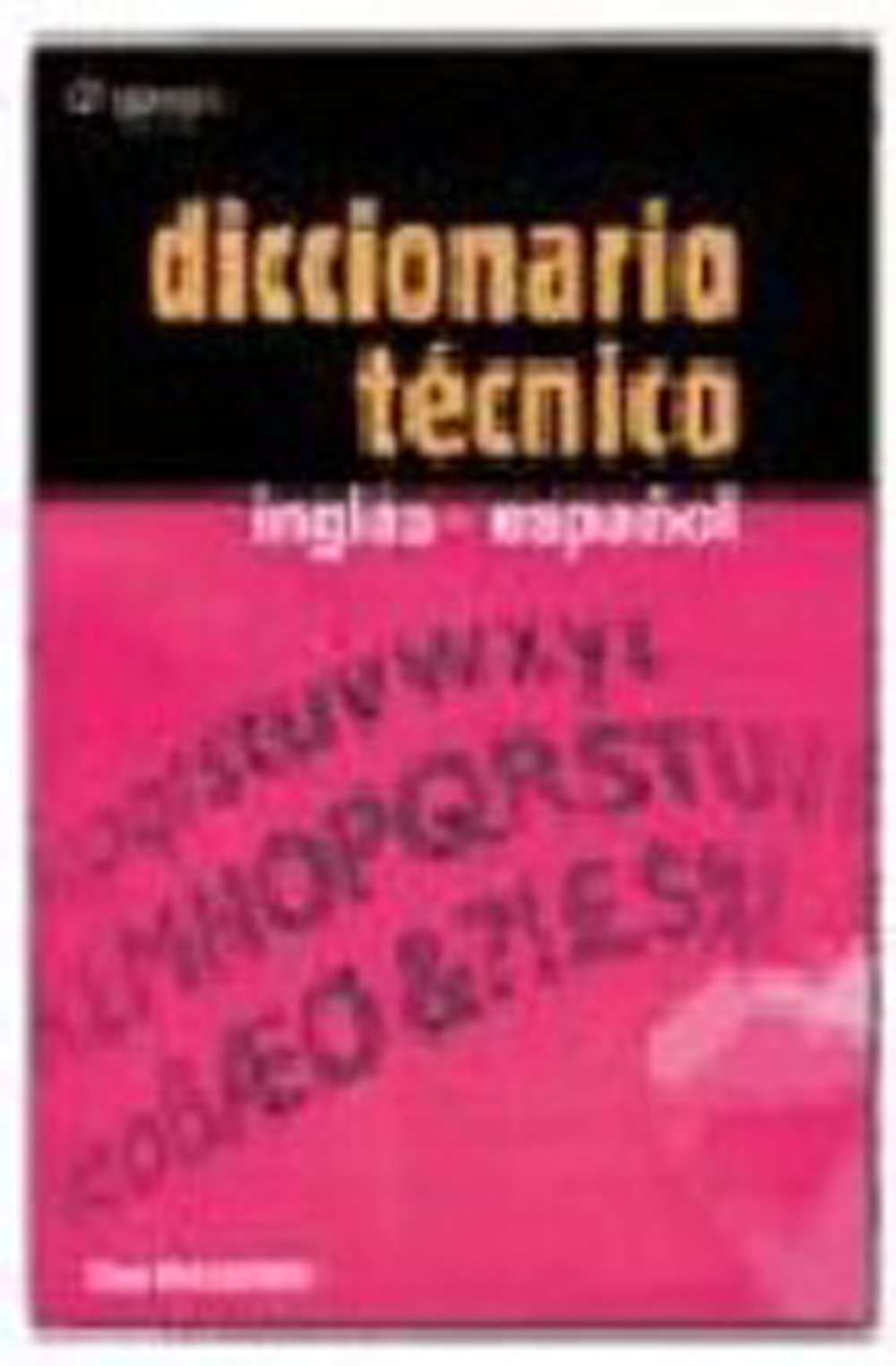 diccionario tecnico ingles-espanol paraninfo 9788428309233