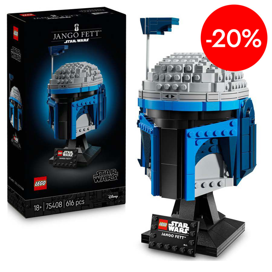 lego star wars tm casco de jango fettr 75408