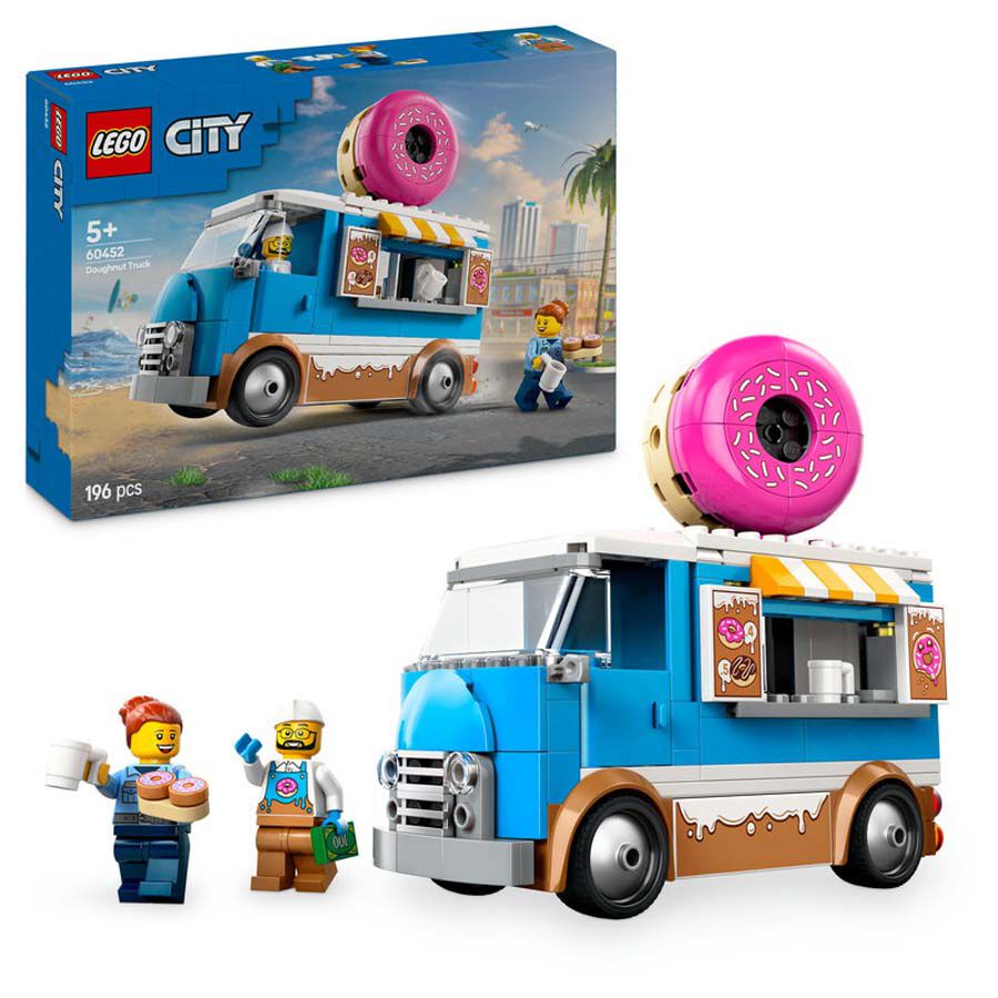 lego lego city camion de donuts 60452
