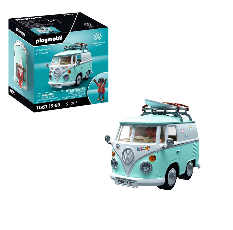 playmobil caravana volkswagen t1 camper 71857