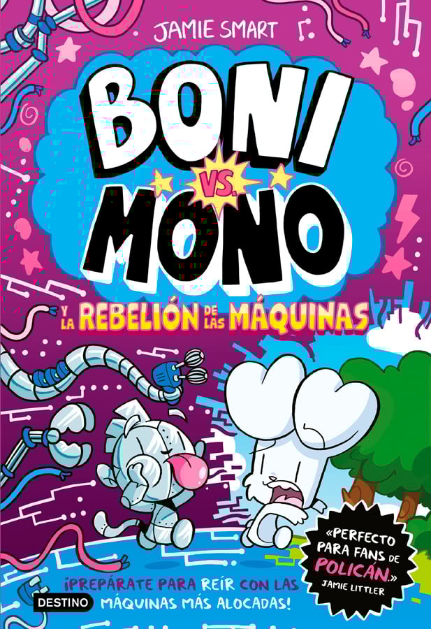 Boni vs. Mono 6. Boni vs. Mono y la rebelión de las máquinas Boni vs. Mono 6. Boni vs. Mono y la rebelión de las máquinas