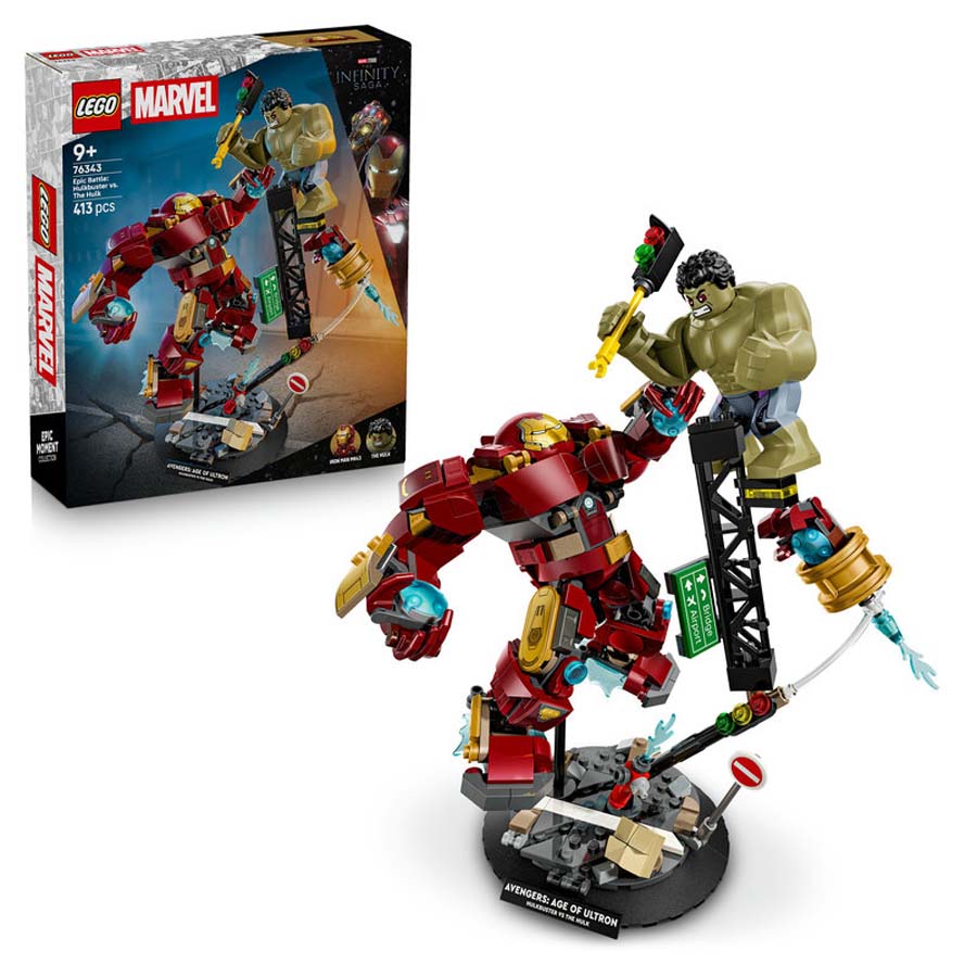 lego super heroes batalla legendaria hulkbuster vs hulk 76343