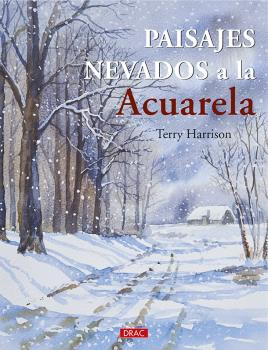 paisajes nevados a la acuarela
