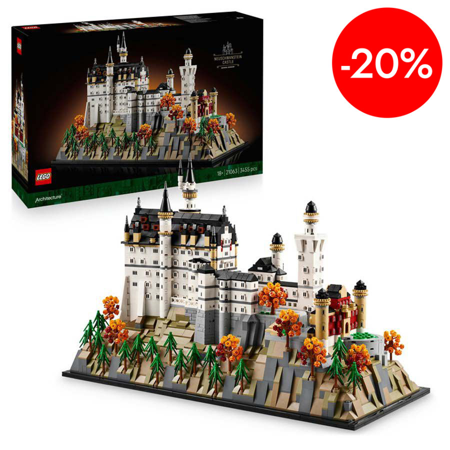 lego architecture castillo de neuschwanstein 21063