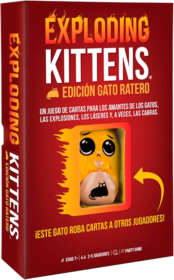 Exploding Kittens Edición Gato Ratero